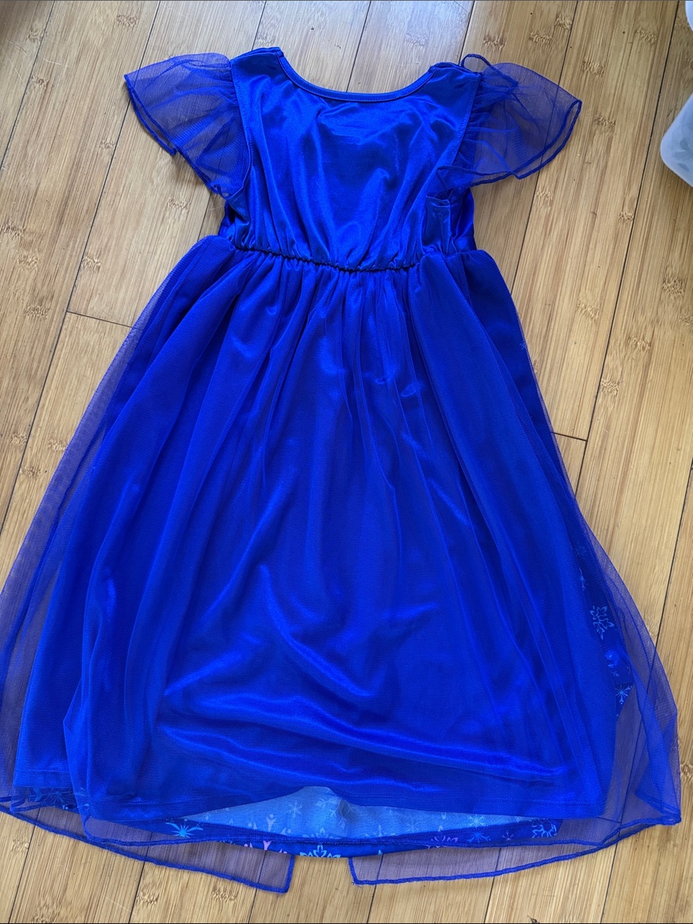 Disney Royal Blue Elsa & Anna Tulle Nightgown - Picture 5 of 5
